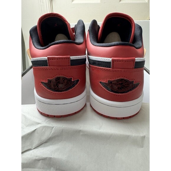Size 9 - Air Jordan 1 Low Velcro Varsity Red RARE - Picture 3 of 5